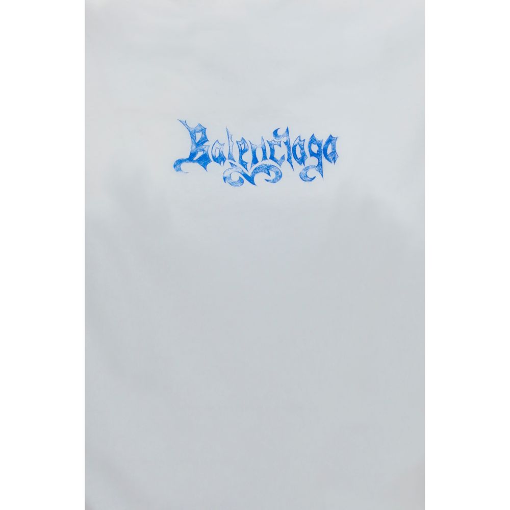 Balenciaga White Cotton women T-Shirt
