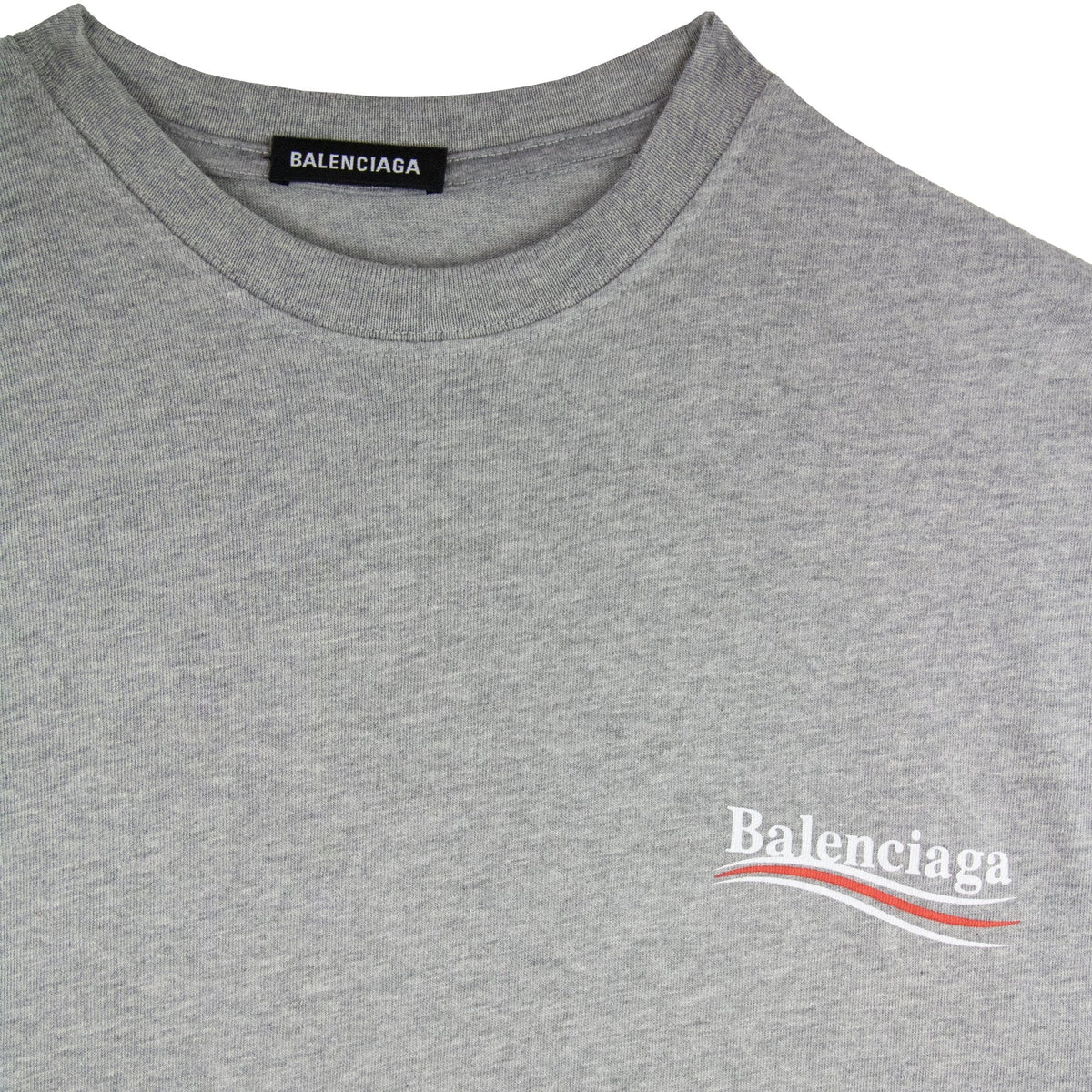 Balenciaga Political S/s T-Shirt Grey 1300