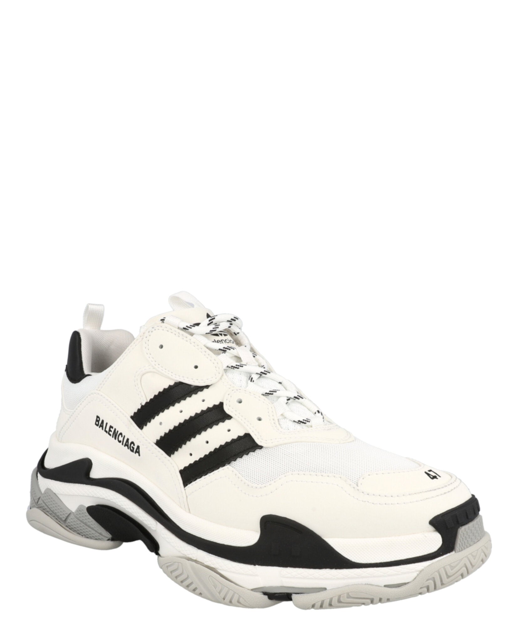 Balenciaga Mens  x Adidas Triple S Sneakers
