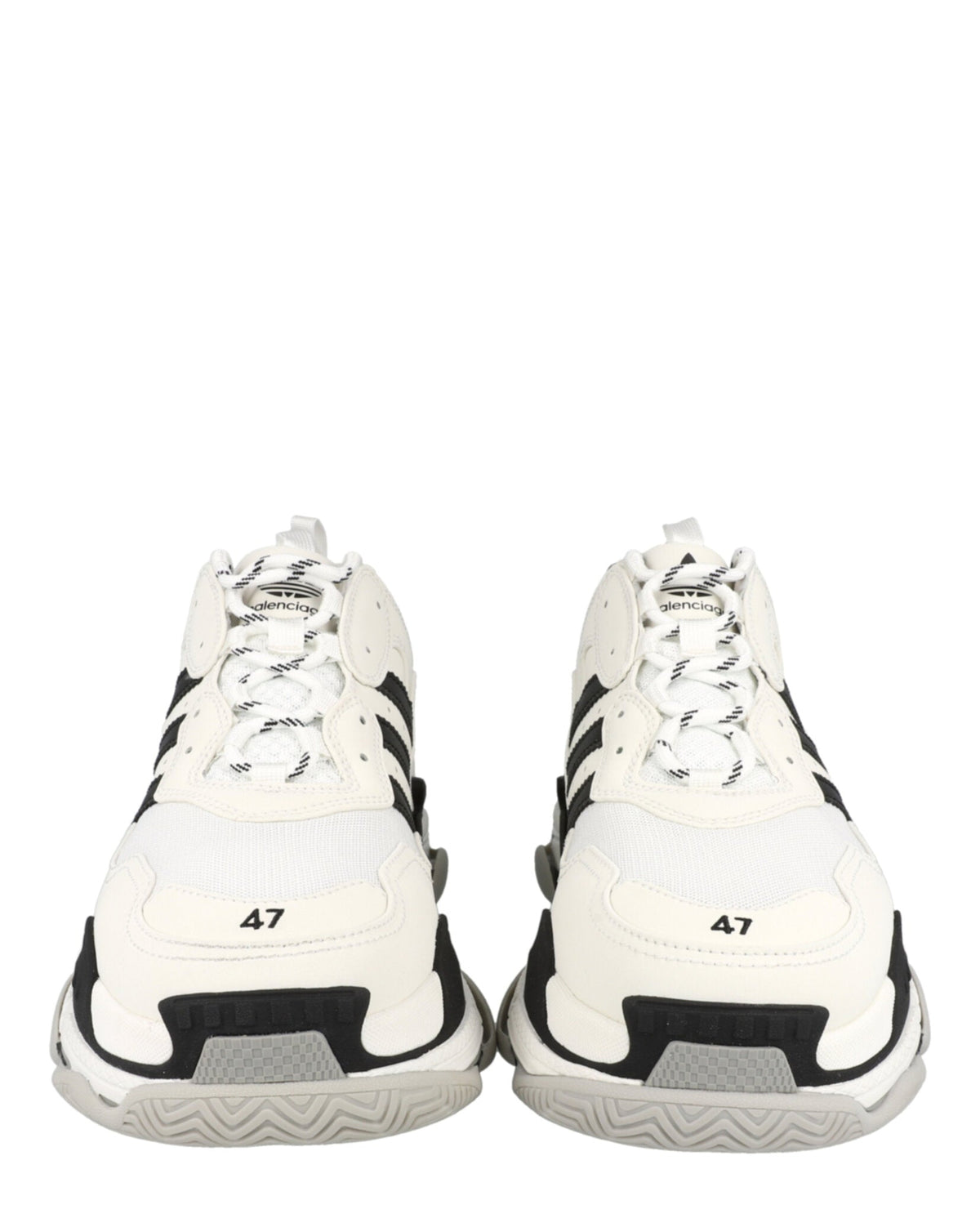 Balenciaga Mens  x Adidas Triple S Sneakers