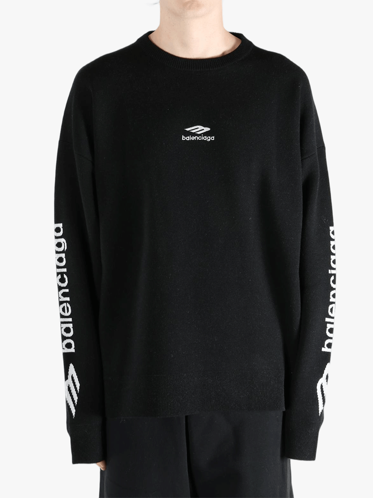 BALENCIAGA - Men Ski Crewneck Long Sleeves T-Shirt