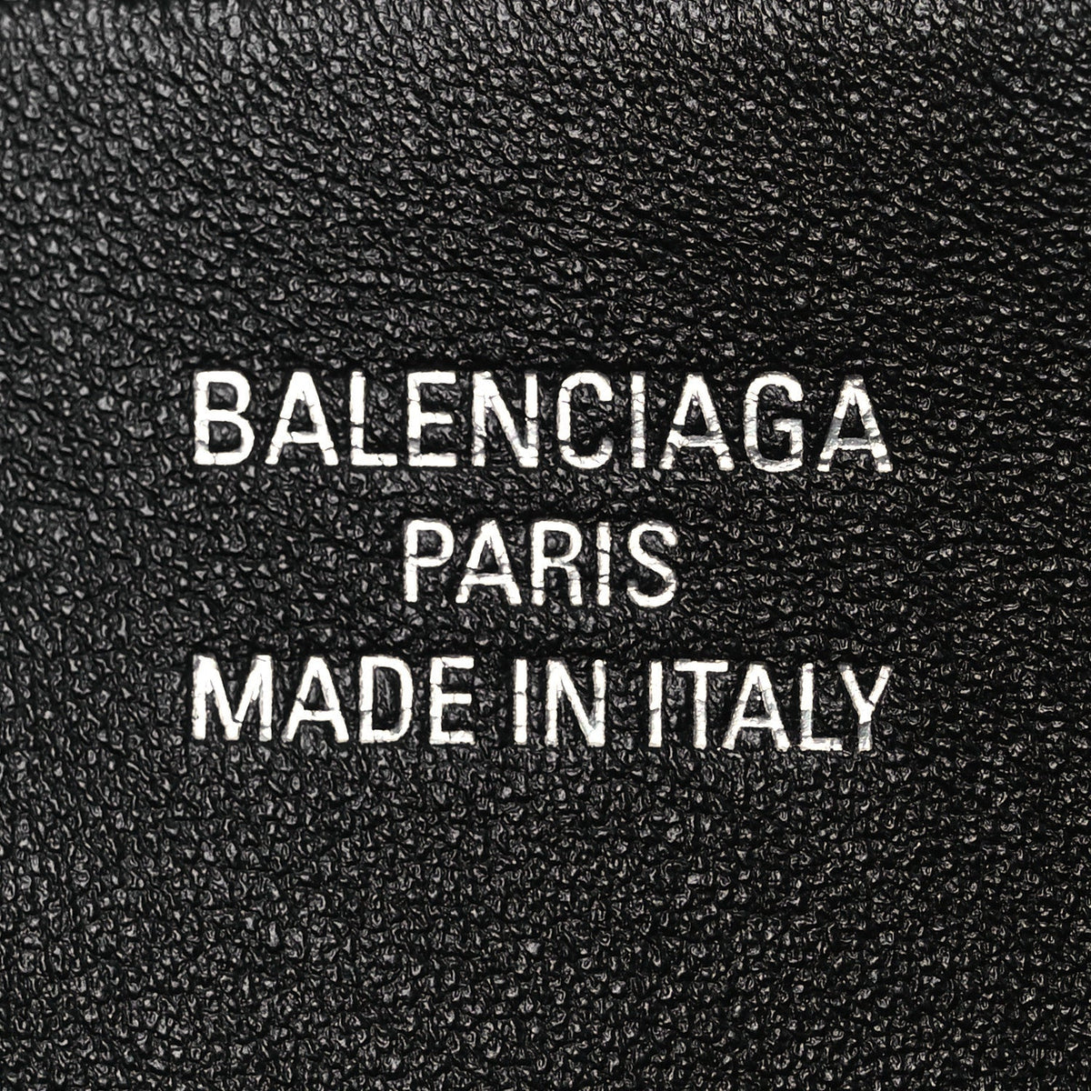 Smooth Calfskin Mini Bel Air Carry All Bag Black