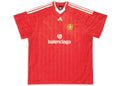 Balenciaga x adidas Soccer T-Shirt Oversized Red