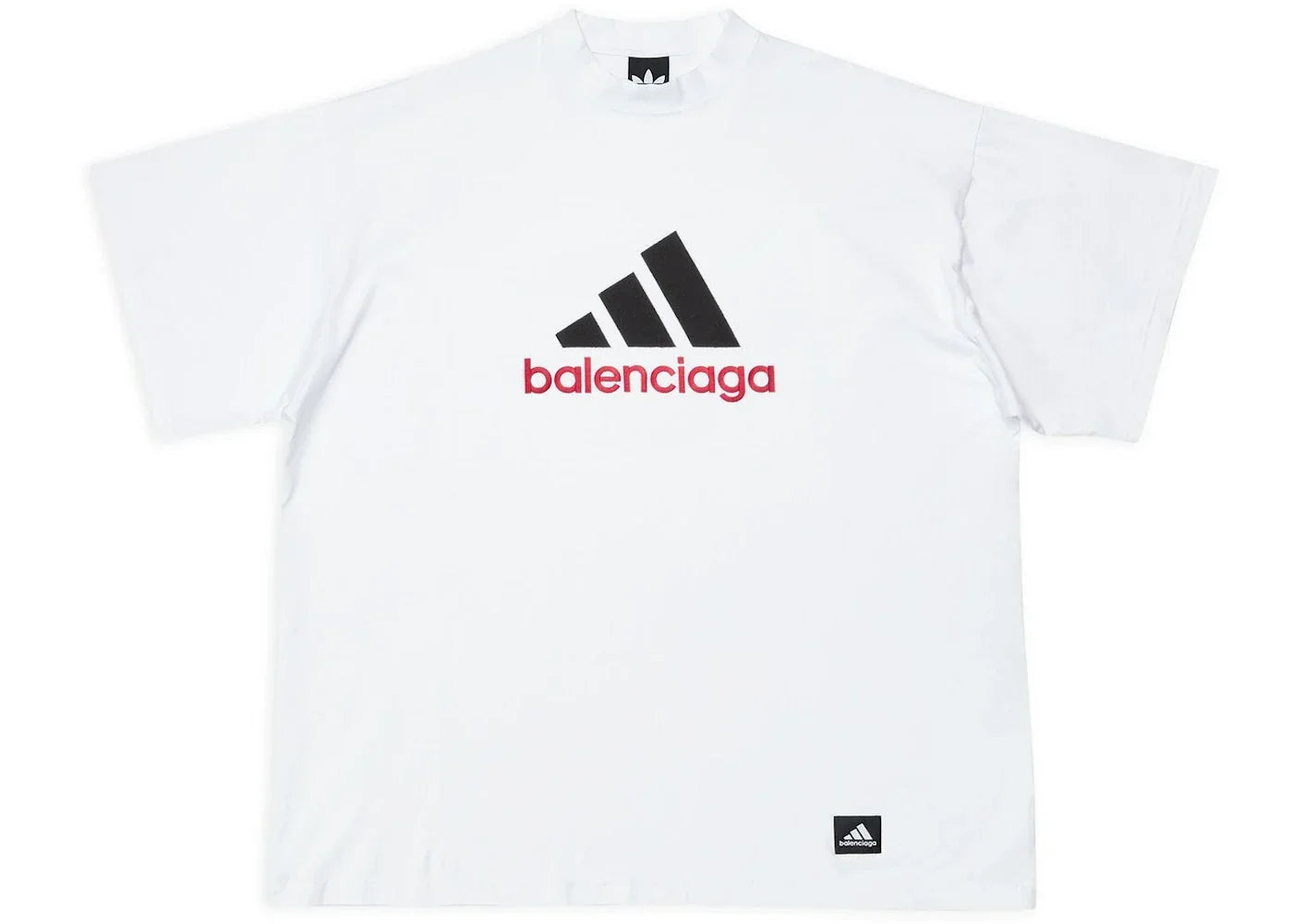 Balenciaga x adidas Unisex T-Shirt Oversized White