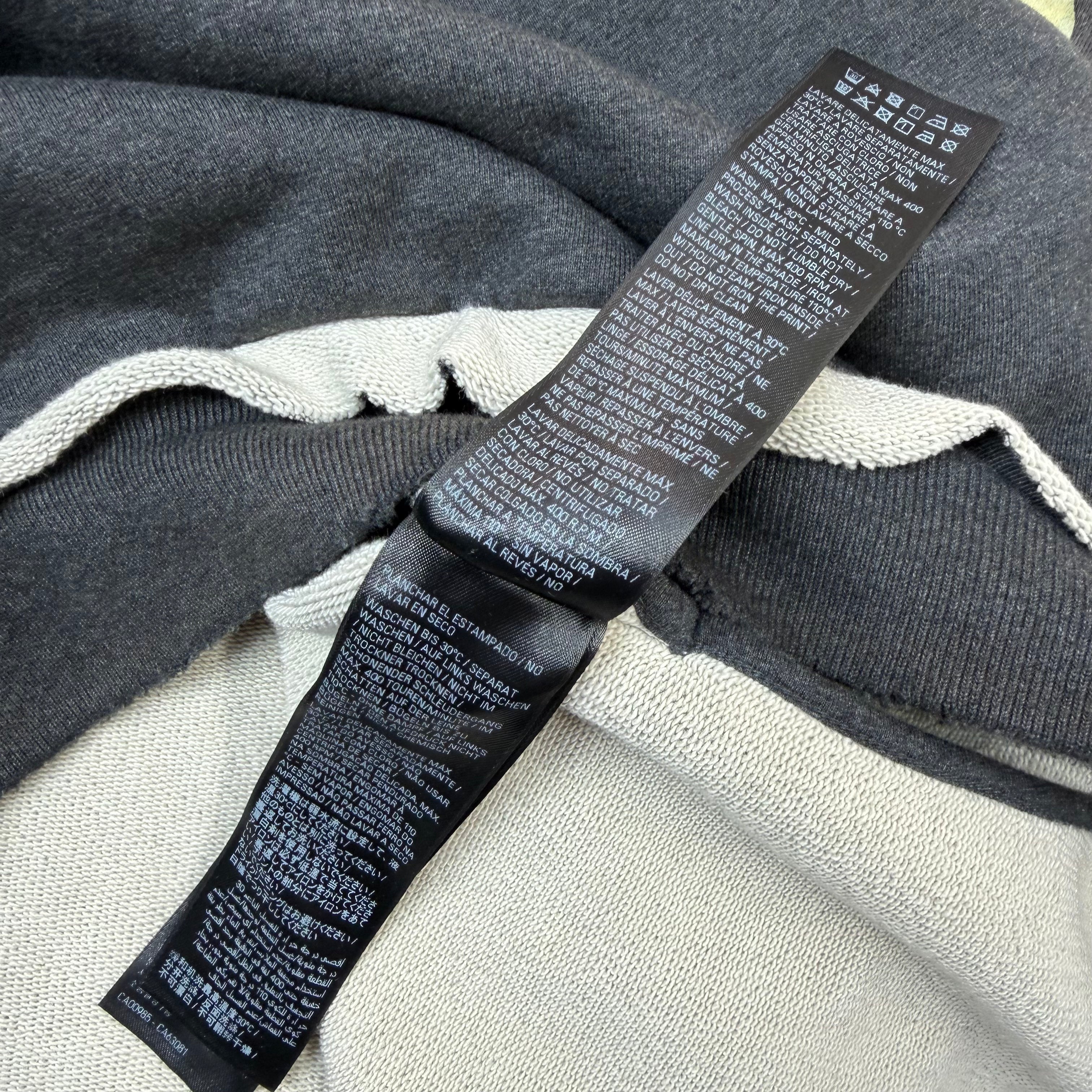 Balenciaga Tape Type Ripped Hoodie Women