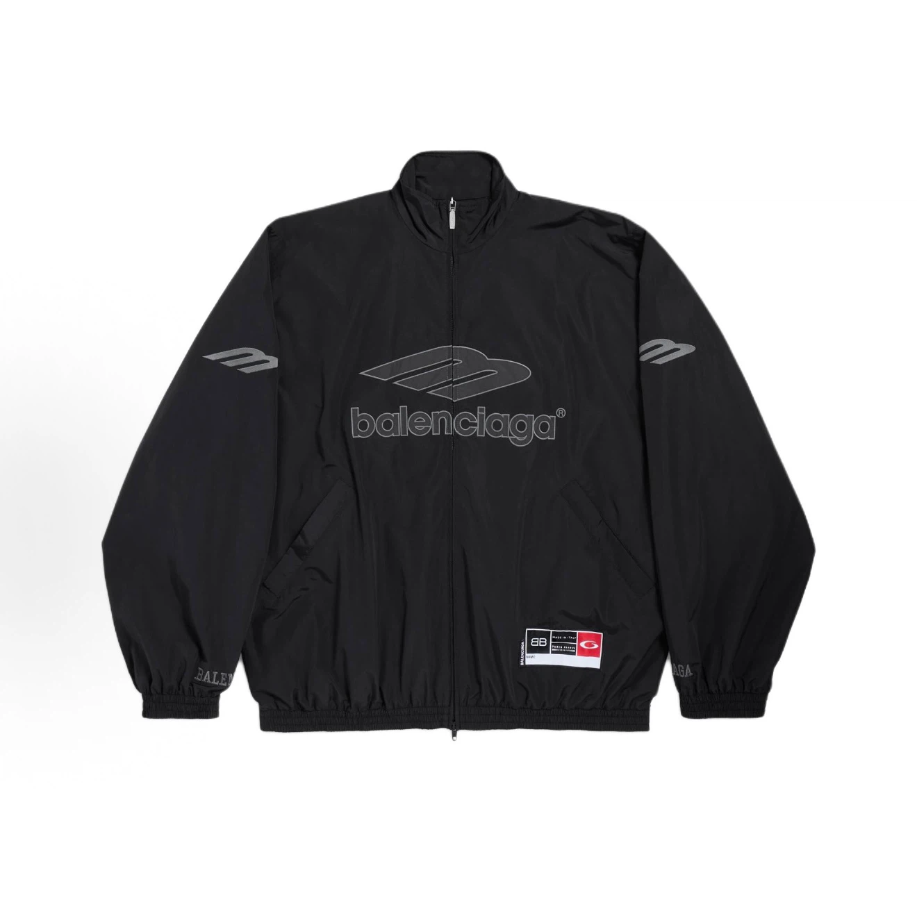 Balenciaga Black Logo Track Set