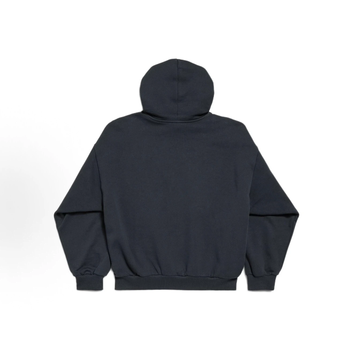 Balenciaga BB Logo Hoodie Unisex Dark Navy