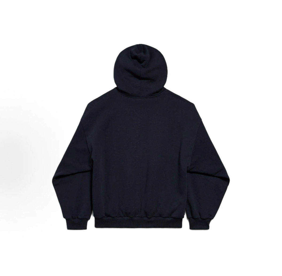 Balenciaga x Lamborghini Shield Logo Hoodie Unisex Navy Blue