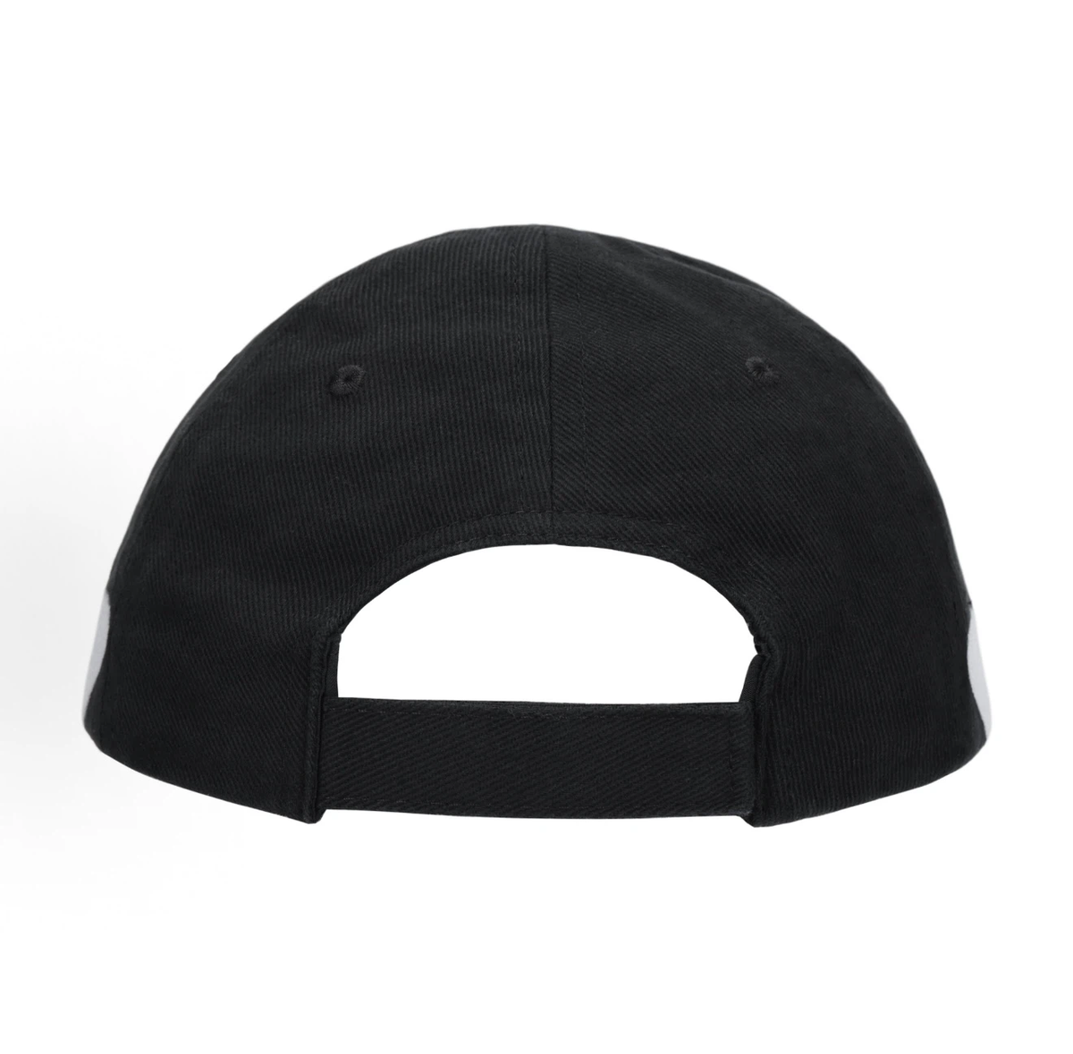 Balenciaga Side Graphic Logo Baseball Cap Unisex Black