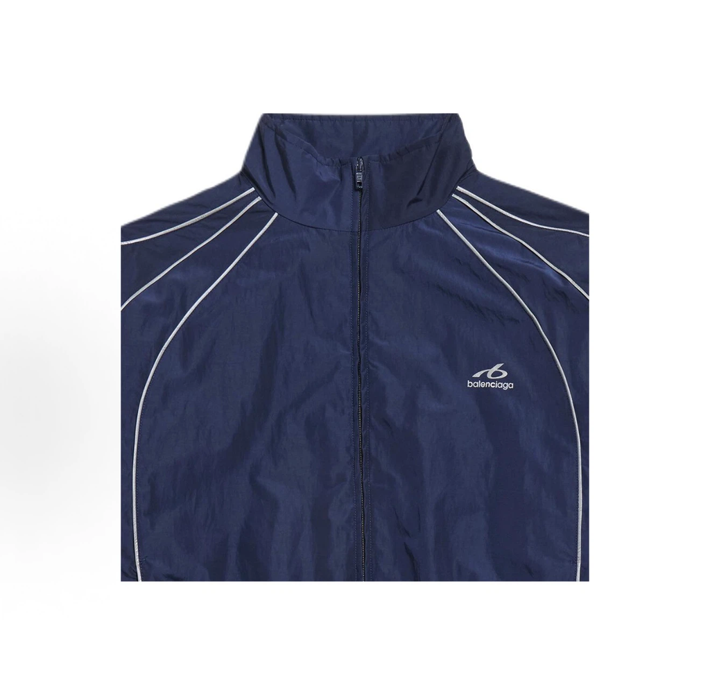 Balenciaga Navy Track Jacket