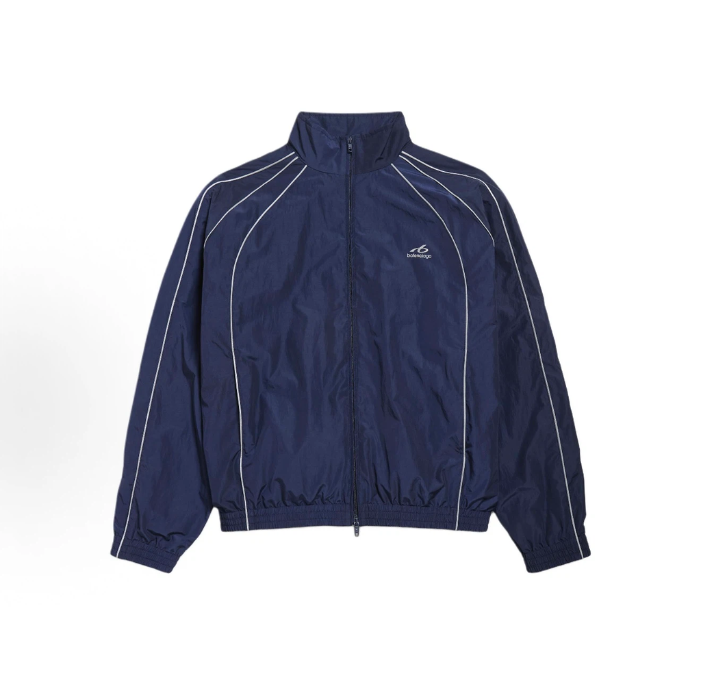 Balenciaga Navy Track Jacket