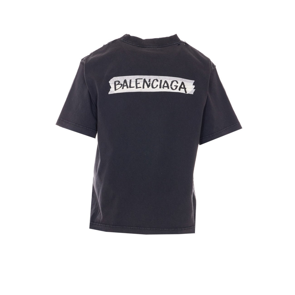 Balenciaga Women Masking Tape Medium Fit T-Shirt